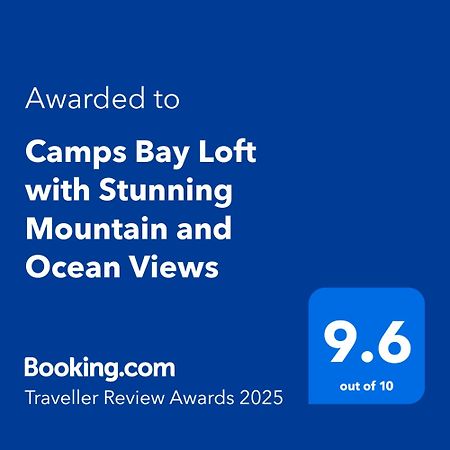 Camps Bay Loft With Stunning Mountain And Ocean Views Appartement Kaapstad Buitenkant foto